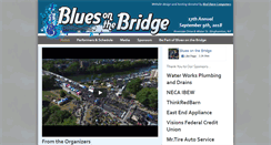 Desktop Screenshot of bluesonthebridge.org